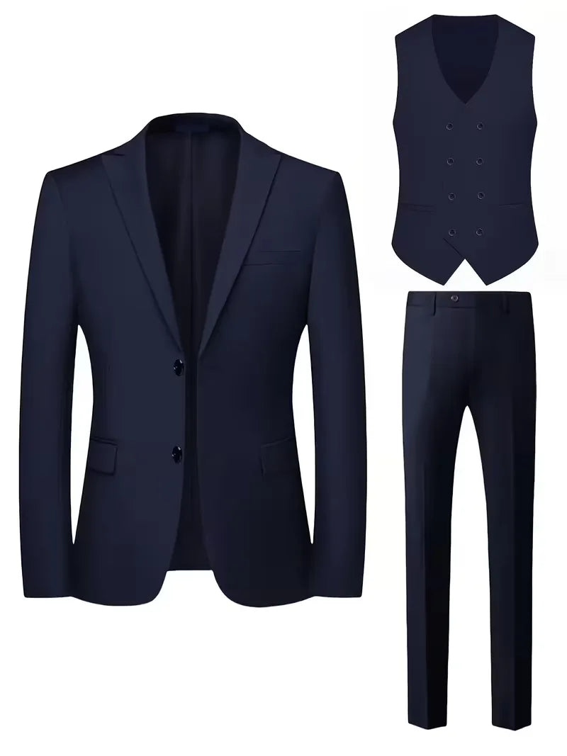 Theodore | Men's Slim-Fit Three-Piece Suit