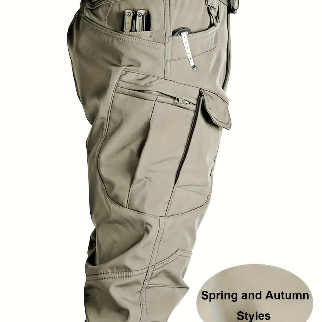 Gavin | Men’s Utility Cargo Trousers with Multi-Pocket Design