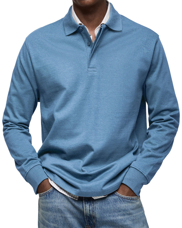 Wilson | Men's Classic Long Sleeve Polo Shirt