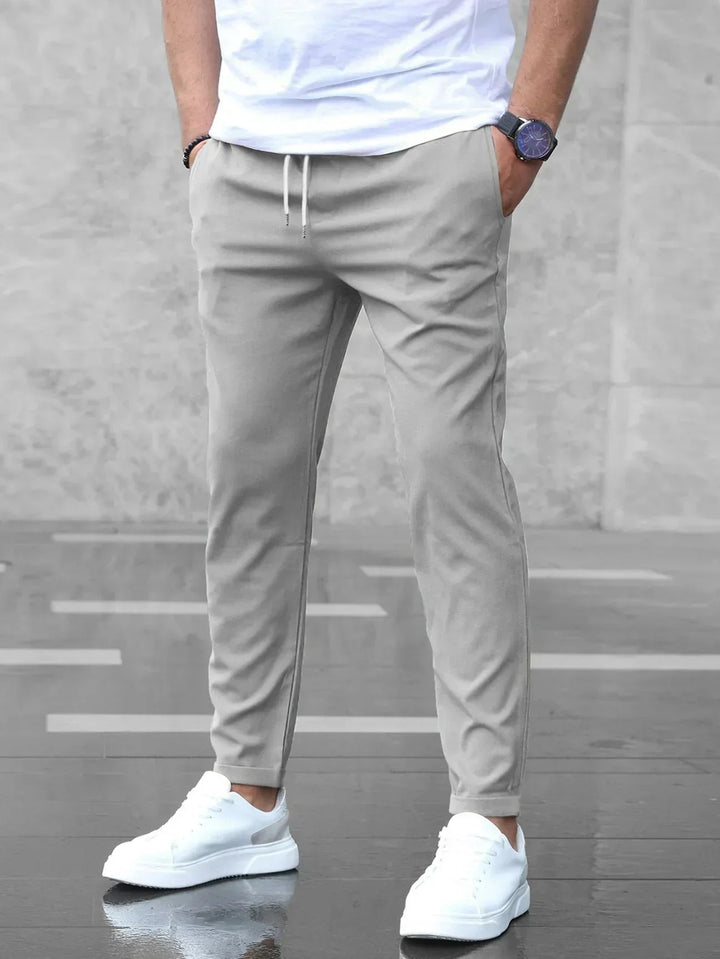 Sebastian | Men’s Stretch Drawstring Trousers