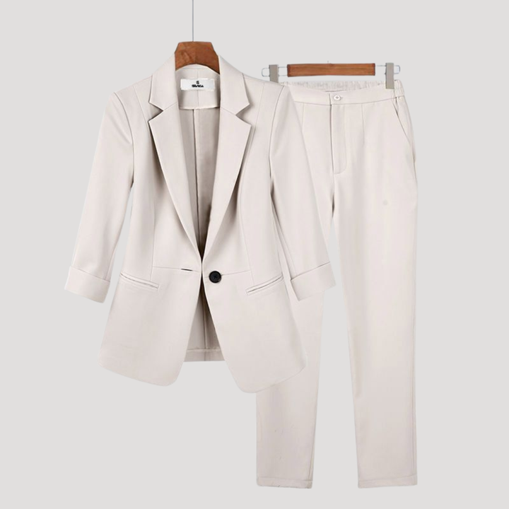 Elara | Women's Single-Breasted Two-Piece Suit