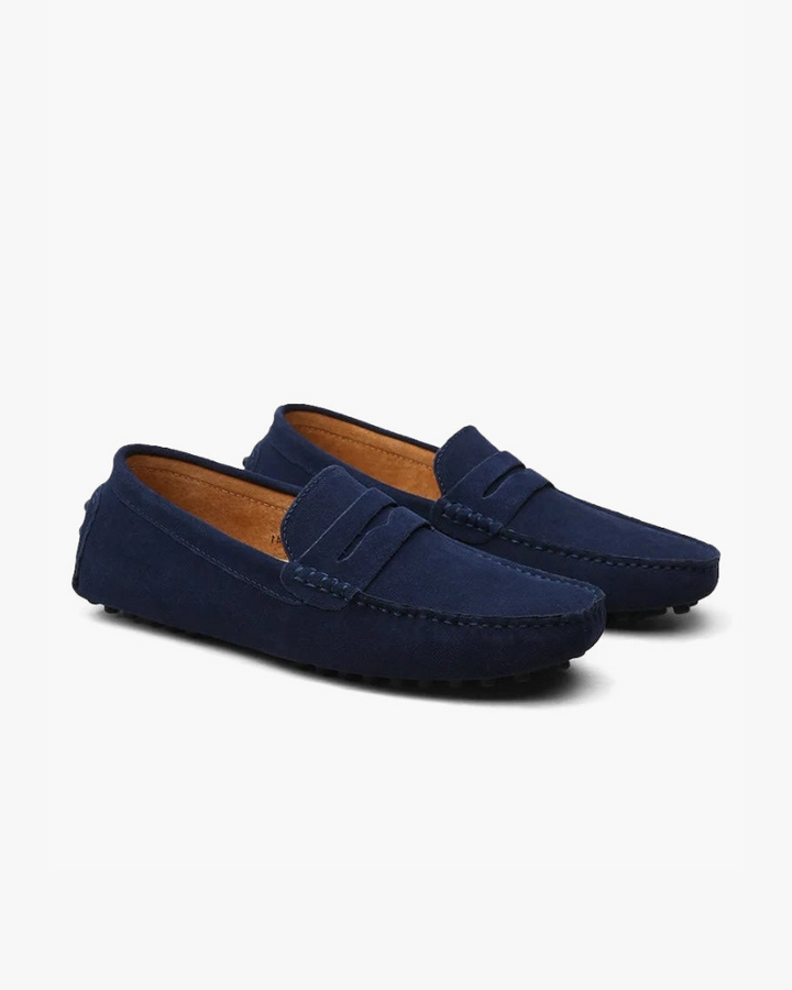Lorenzo | Men’s Suede-Look Slip-On Loafers