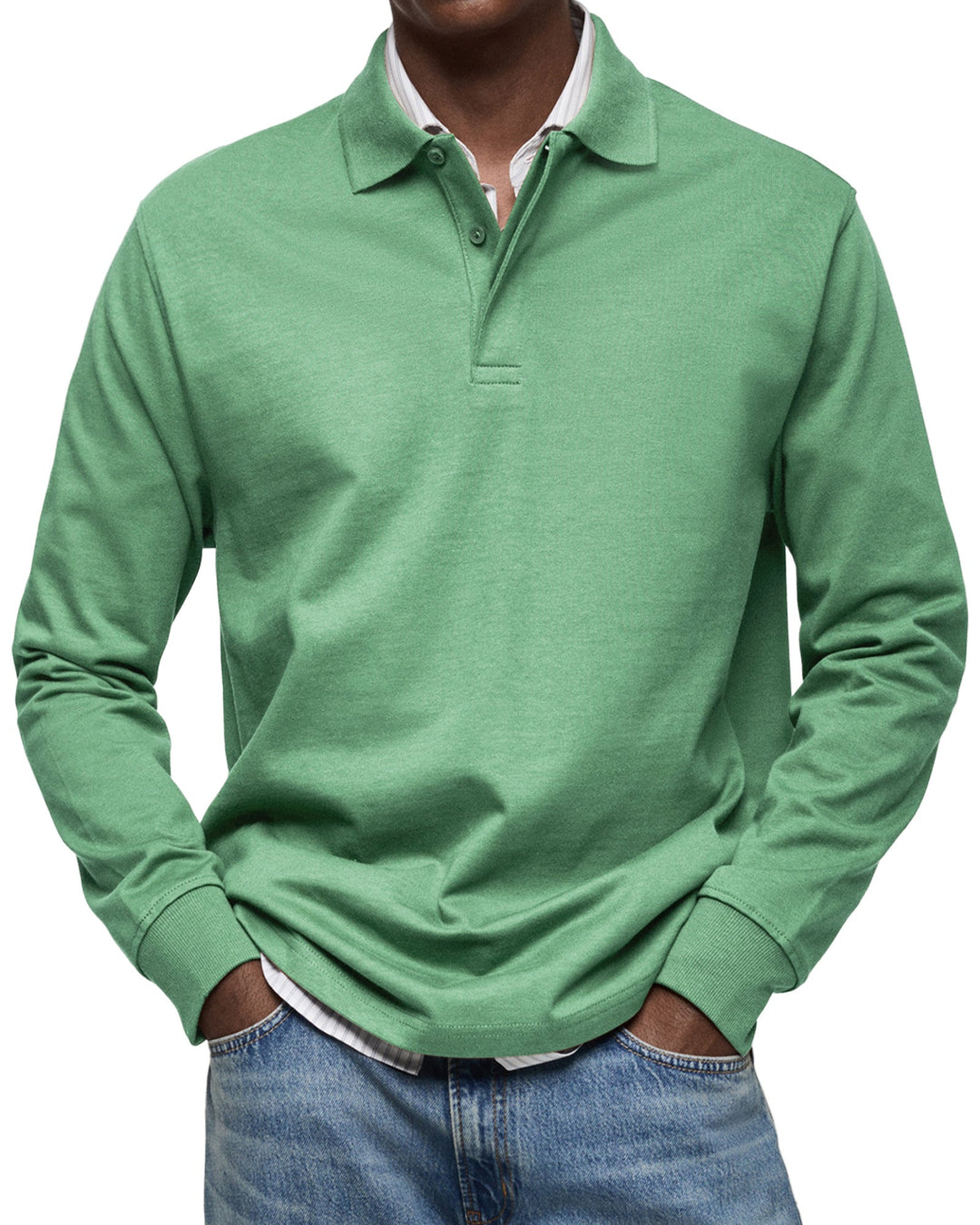 Wilson | Men's Classic Long Sleeve Polo Shirt