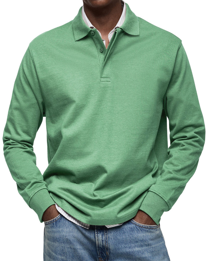 Wilson | Men's Classic Long Sleeve Polo Shirt