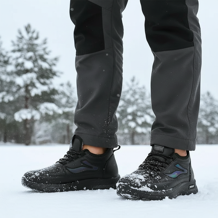 Malcolm | Men’s Winter Walking Shoes with Grip Sole