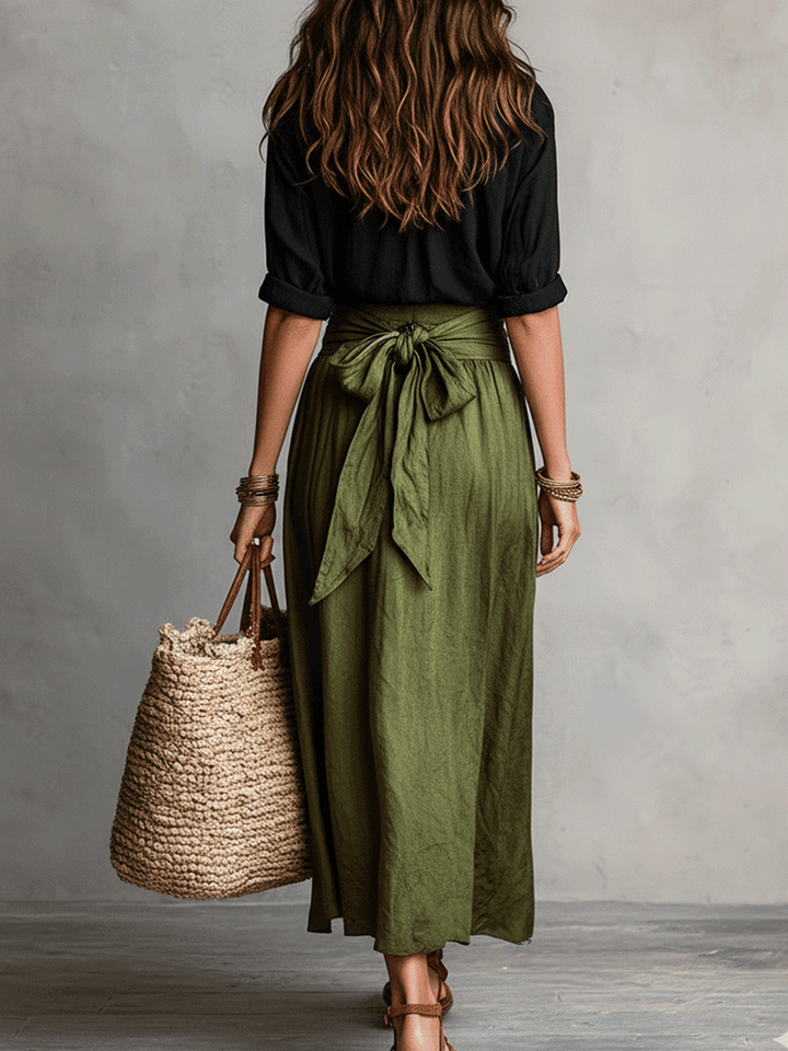 Amalie | Boho Top & Flowing Skirt Set