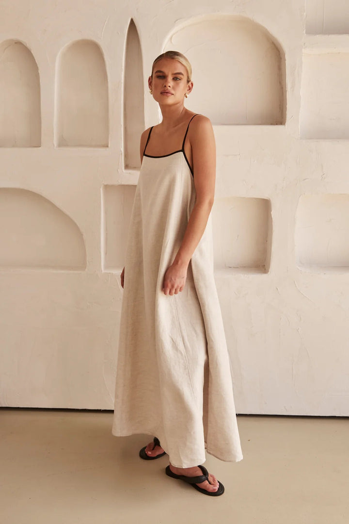 Florence | Women's Spaghetti Strap Maxi Wedding Guest Dress