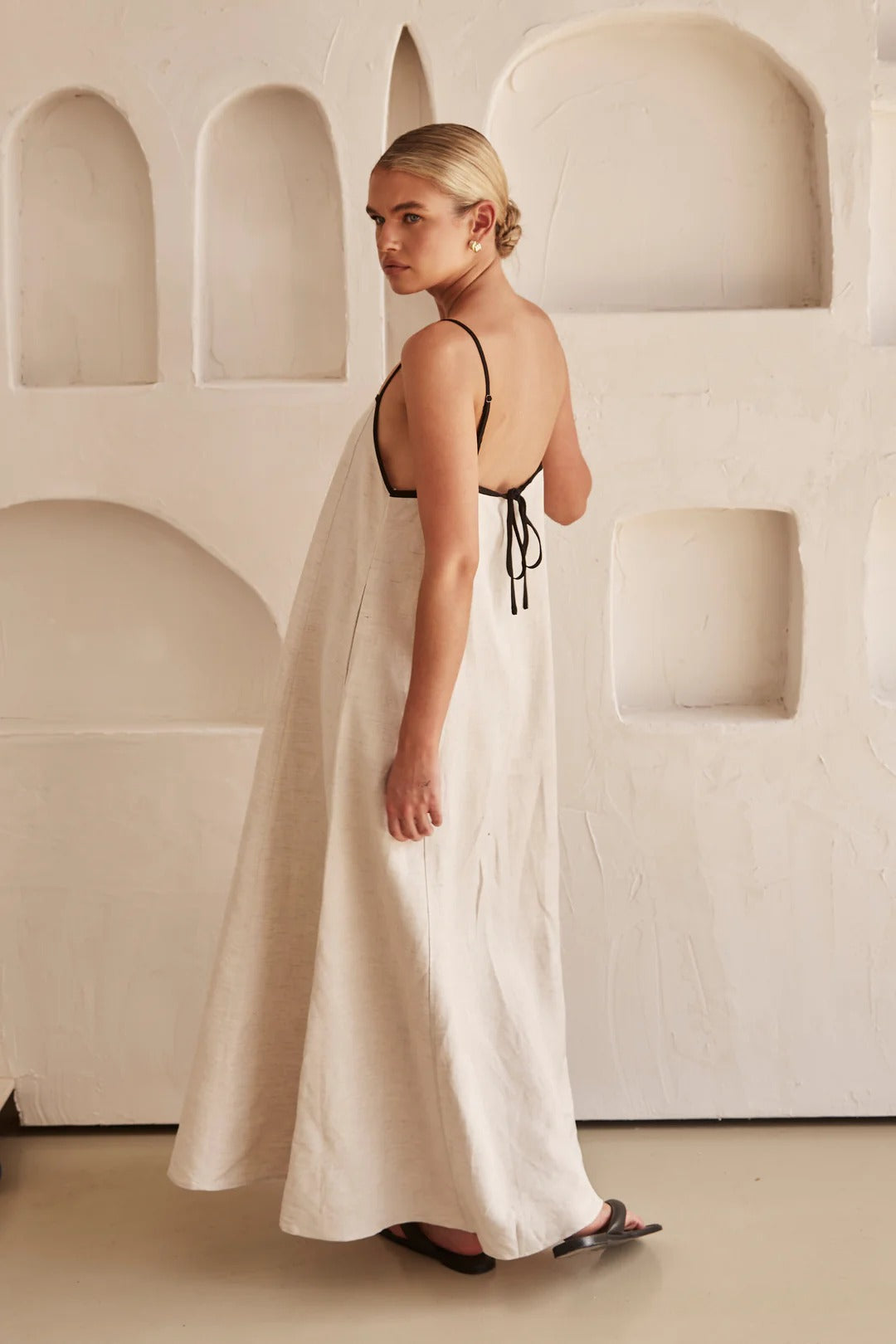 Florence | Women's Spaghetti Strap Maxi Wedding Guest Dress