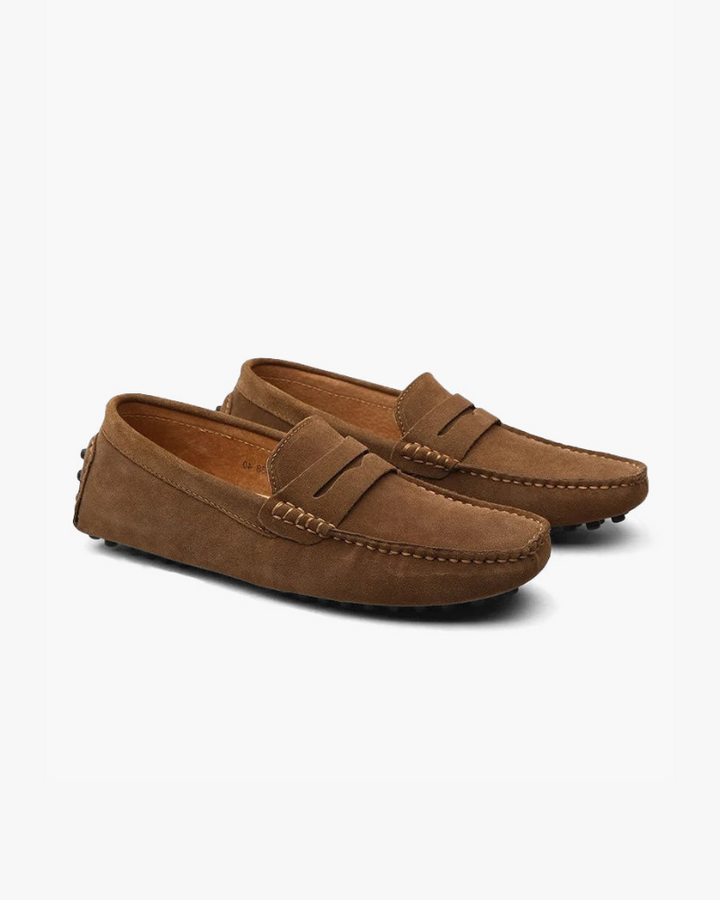 Lorenzo | Men’s Suede-Look Slip-On Loafers