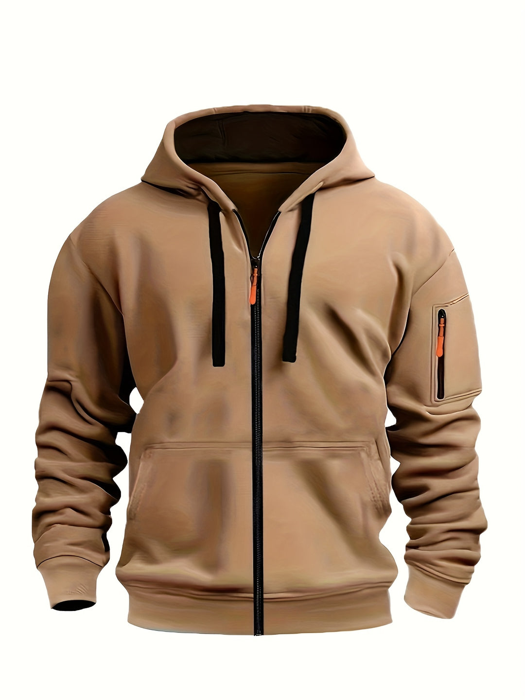 Callum | Men's Hooded Zip-Up Jacket