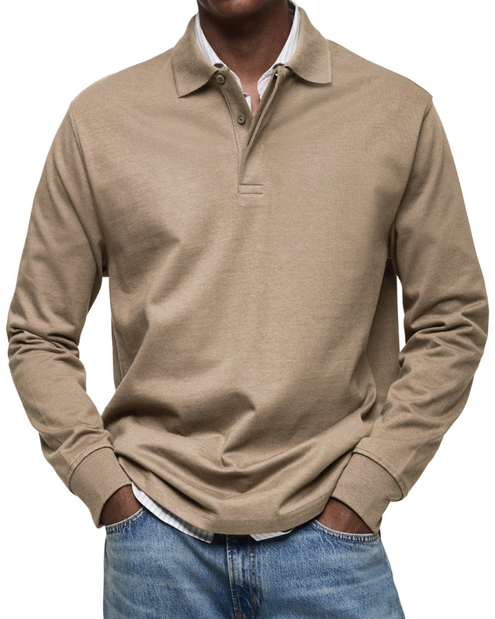 Wilson | Men's Classic Long Sleeve Polo Shirt