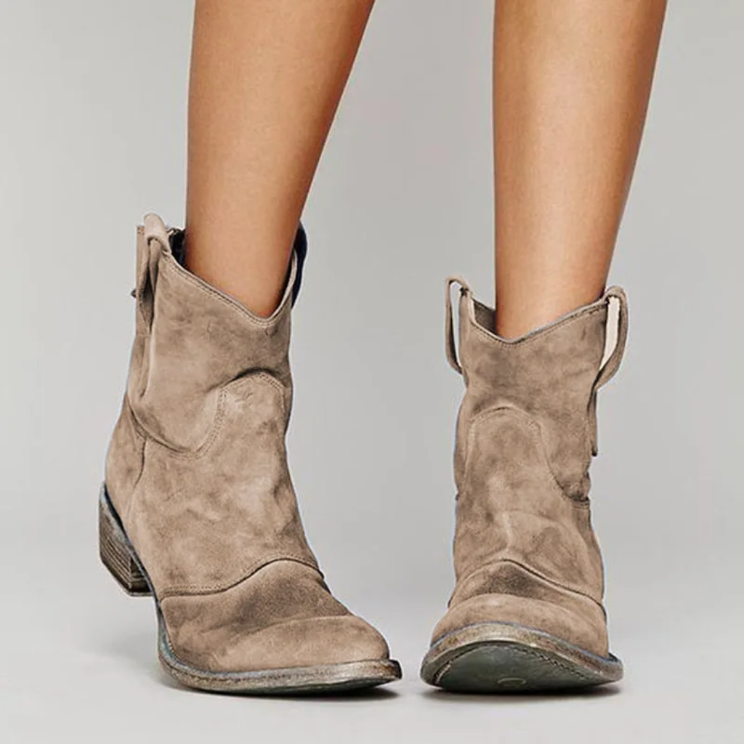 DELIA | COMFORT WIDE-HEEL BOOTS