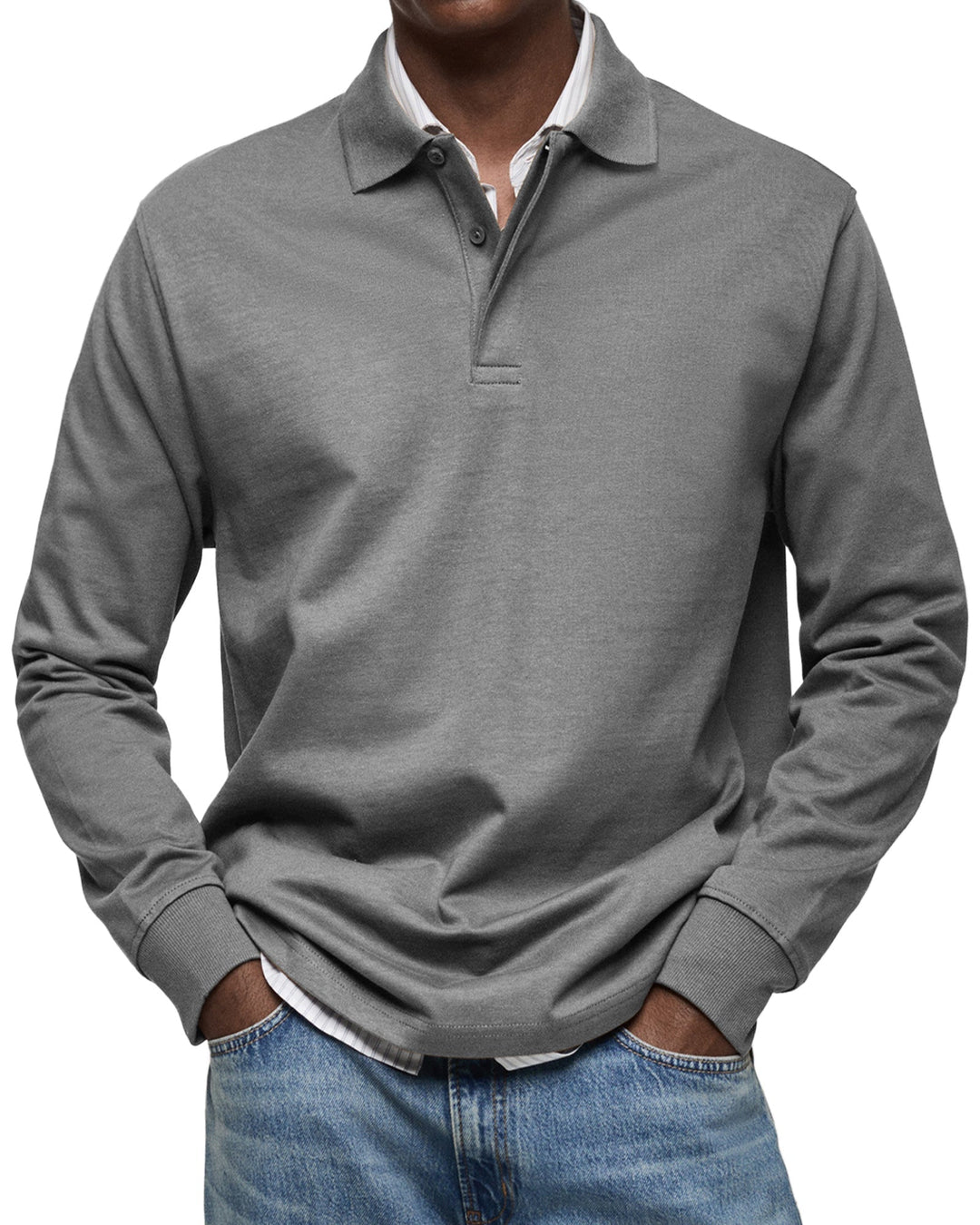 Wilson | Men's Classic Long Sleeve Polo Shirt