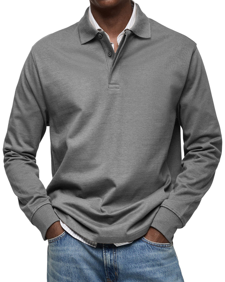 Wilson | Men's Classic Long Sleeve Polo Shirt