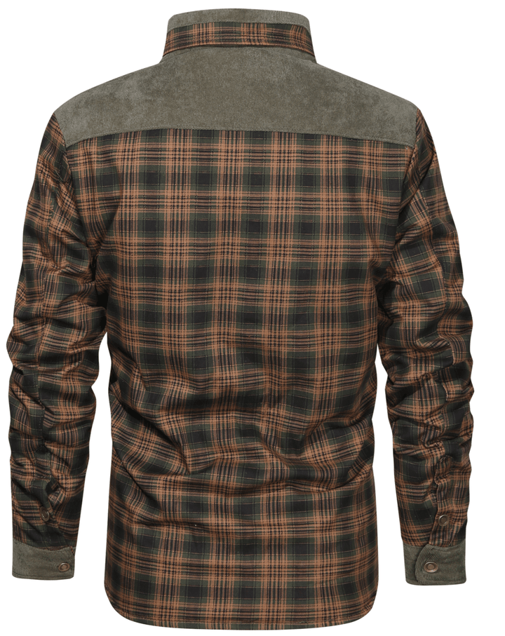 Wanderer | Men’s Checked Flannel-Lined Jacket