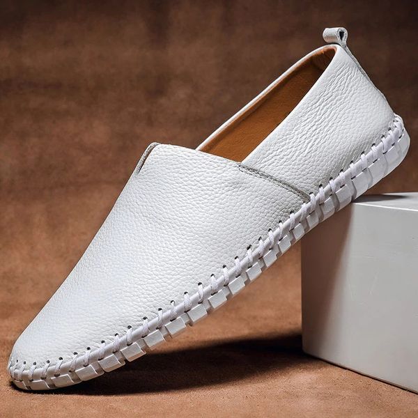 Alton | Textured Slip-On Loafers