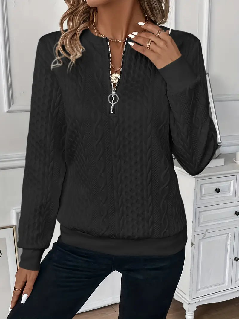 Marlowe | Hooded Zip Sweater