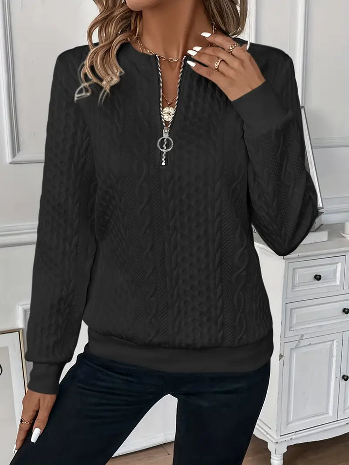 Marlowe | Hooded Zip Sweater