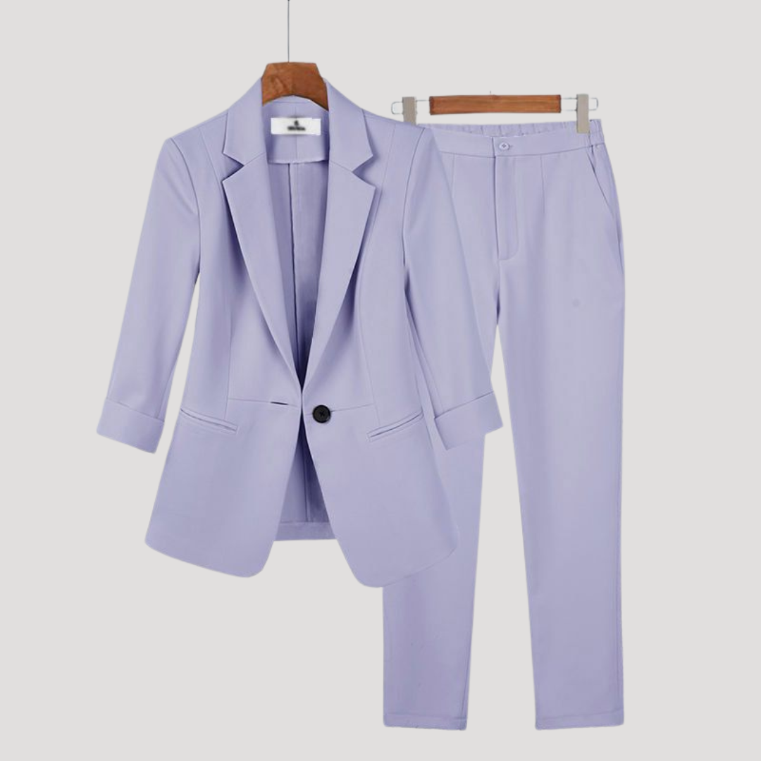 Elara | Women's Single-Breasted Two-Piece Suit