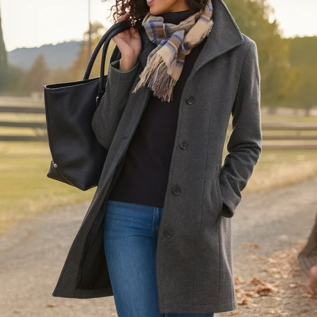 Beatrice | Women's Single-Breasted Coat