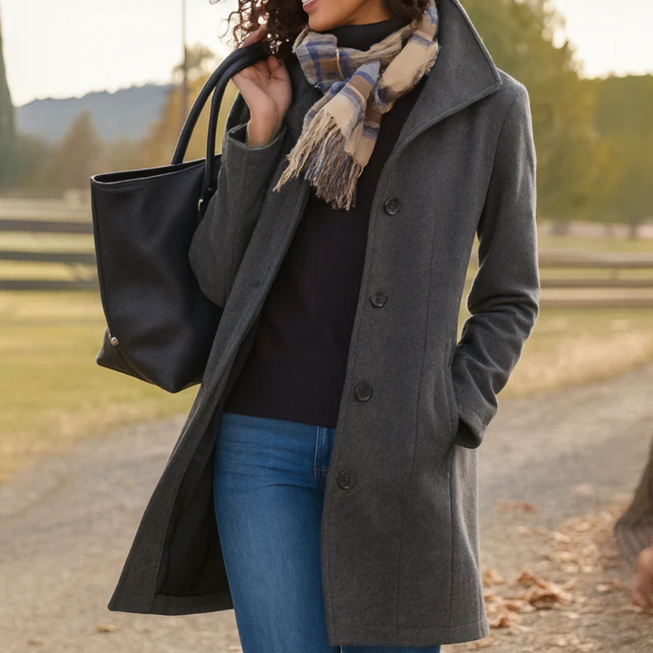 Beatrice | Women's Single-Breasted Coat