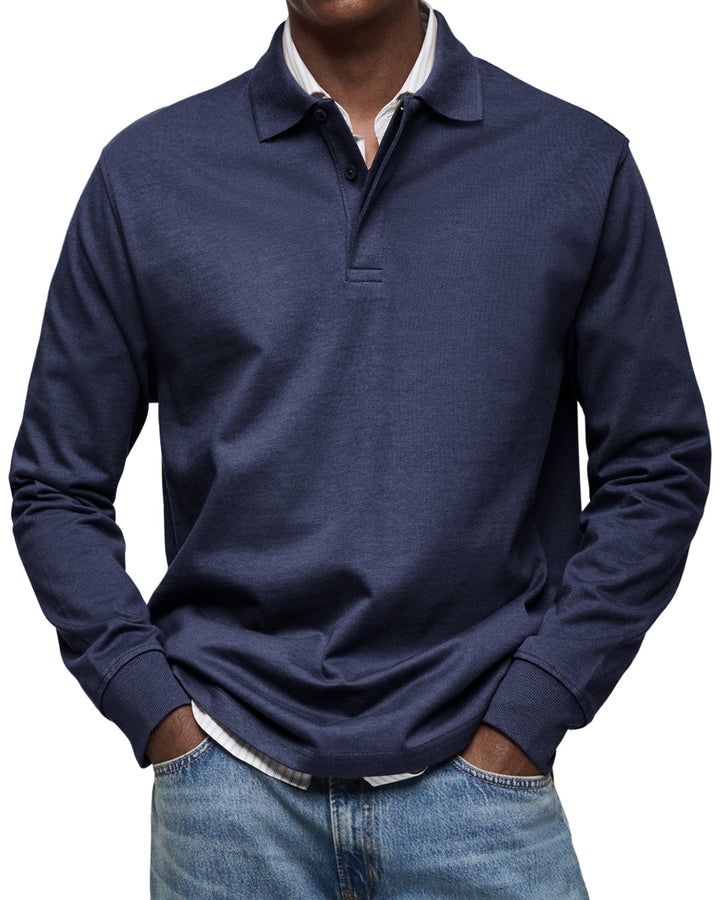 Wilson | Men's Classic Long Sleeve Polo Shirt