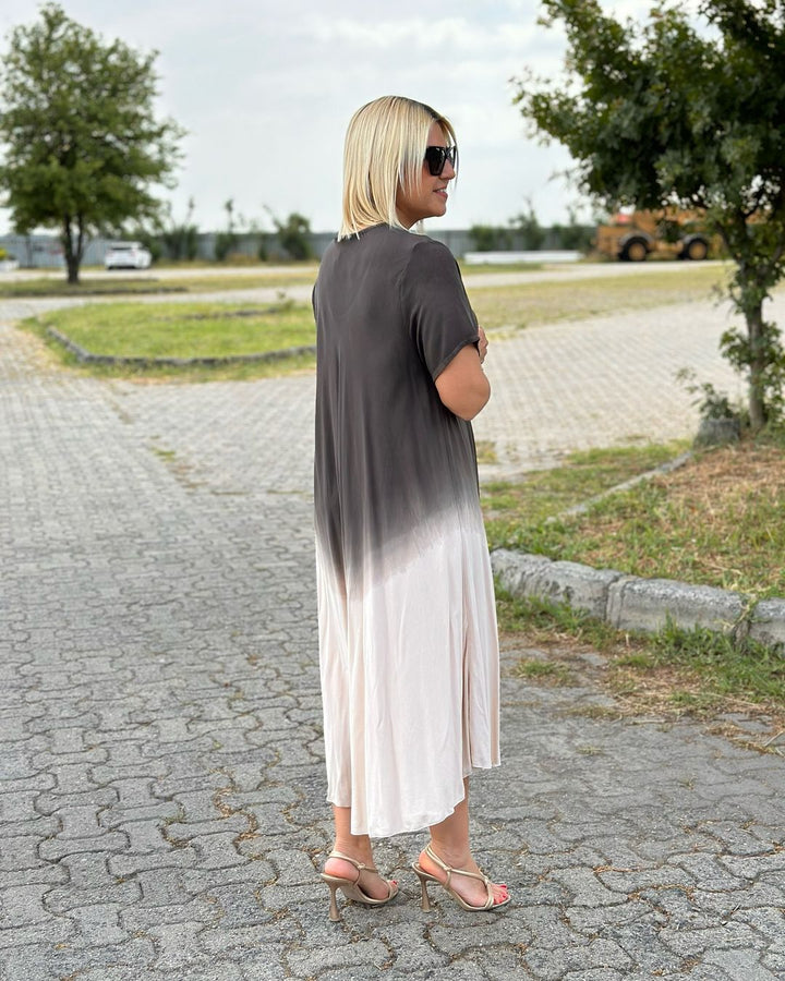 Elise | Gradient A-Line Summer Dress