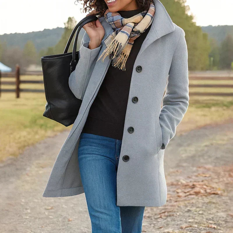 Beatrice | Women's Single-Breasted Coat