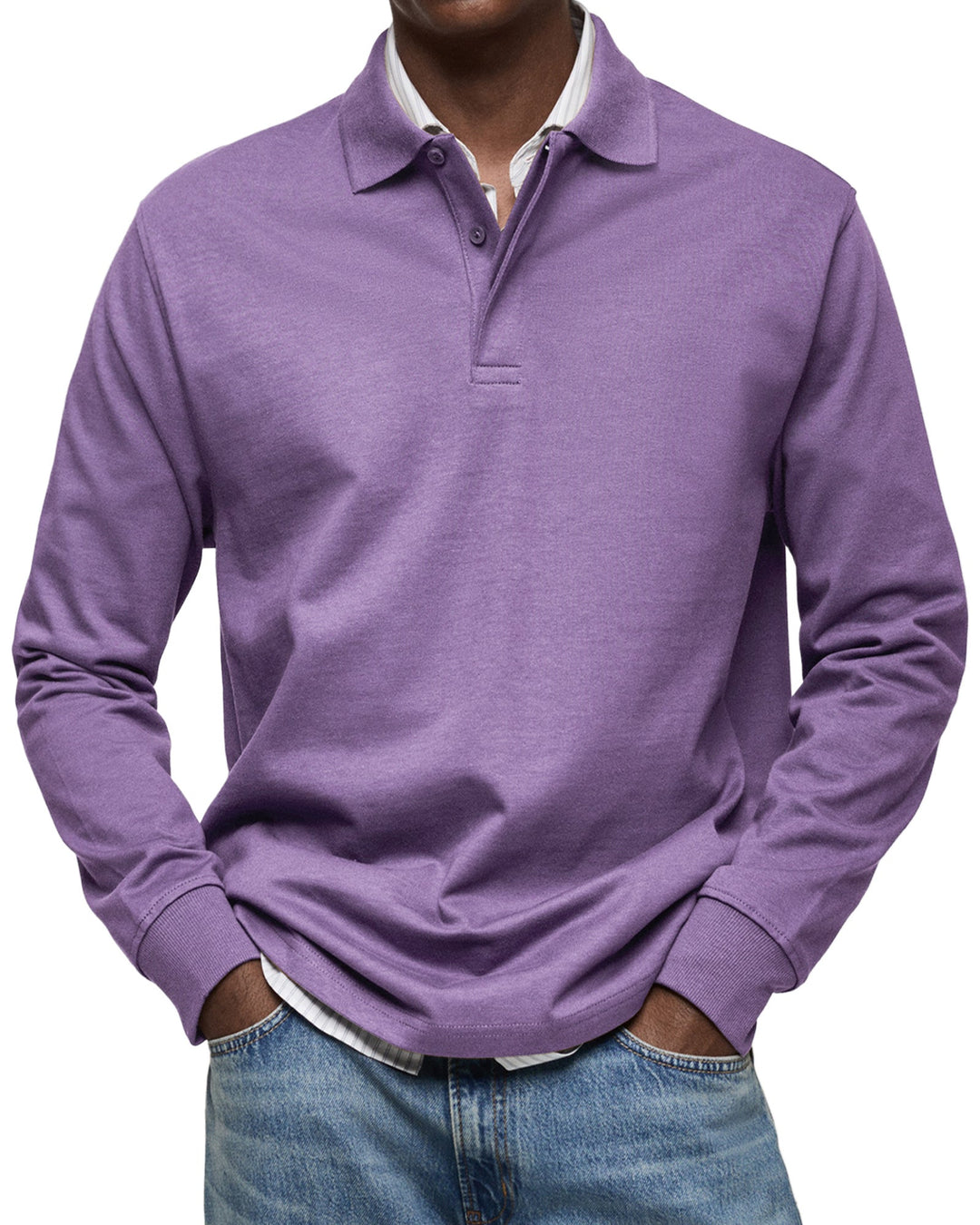 Wilson | Men's Classic Long Sleeve Polo Shirt
