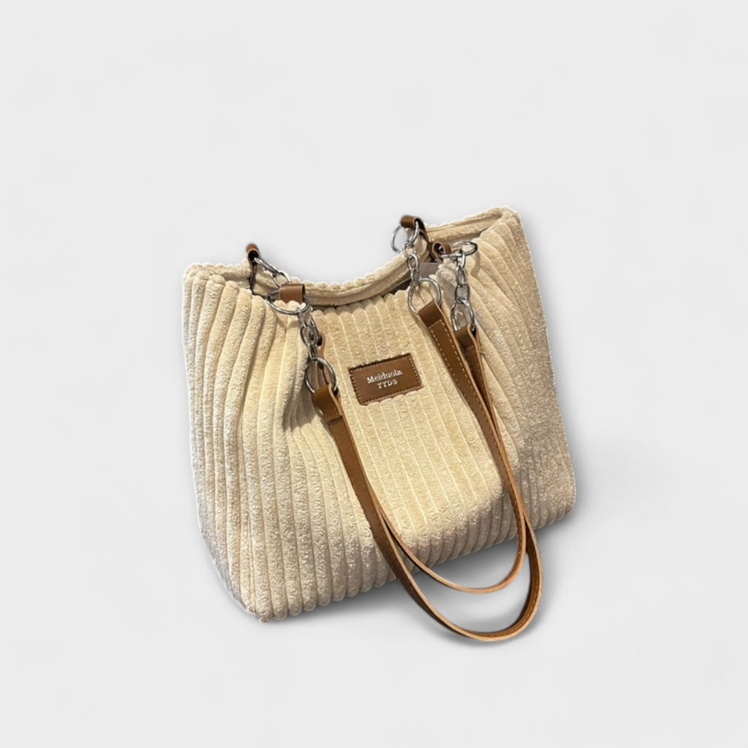 Solaza – Soft Corduroy Shoulder Bag