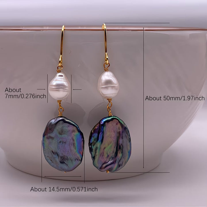 Ottilie | Women's Iridescent Pearl Drop Earrings