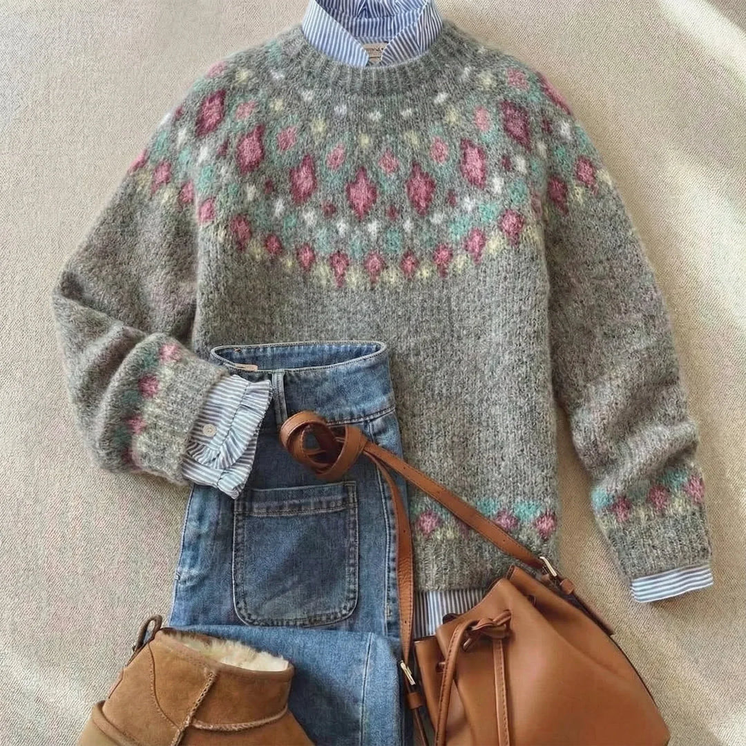 Eira | Nordic-Inspired Relaxed Knit Jumper