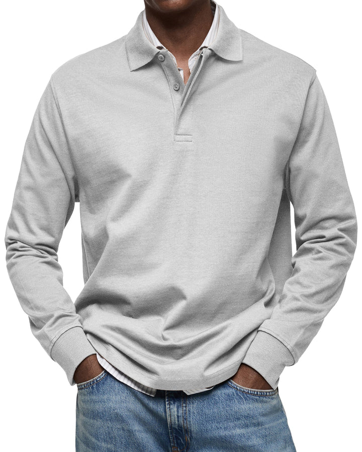 Wilson | Men's Classic Long Sleeve Polo Shirt