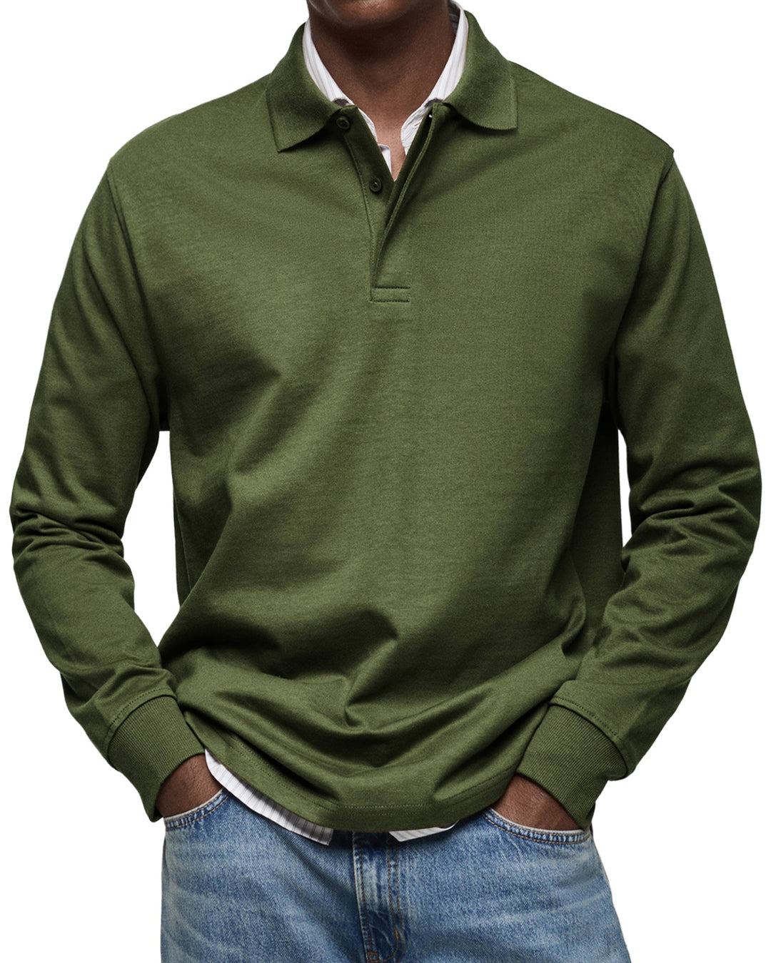Wilson | Men's Classic Long Sleeve Polo Shirt