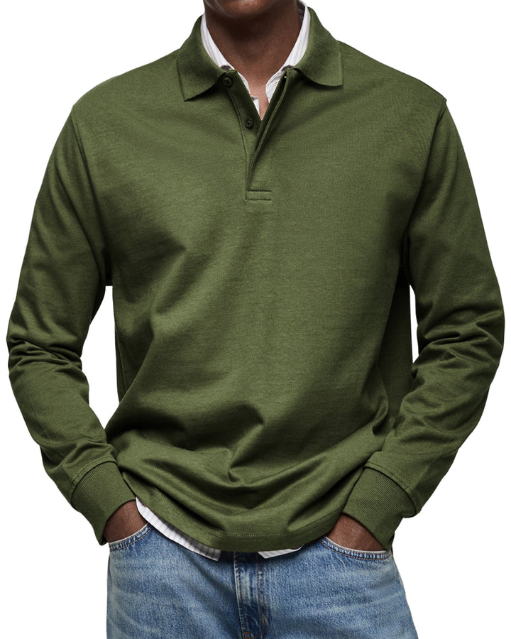 Wilson | Men's Classic Long Sleeve Polo Shirt