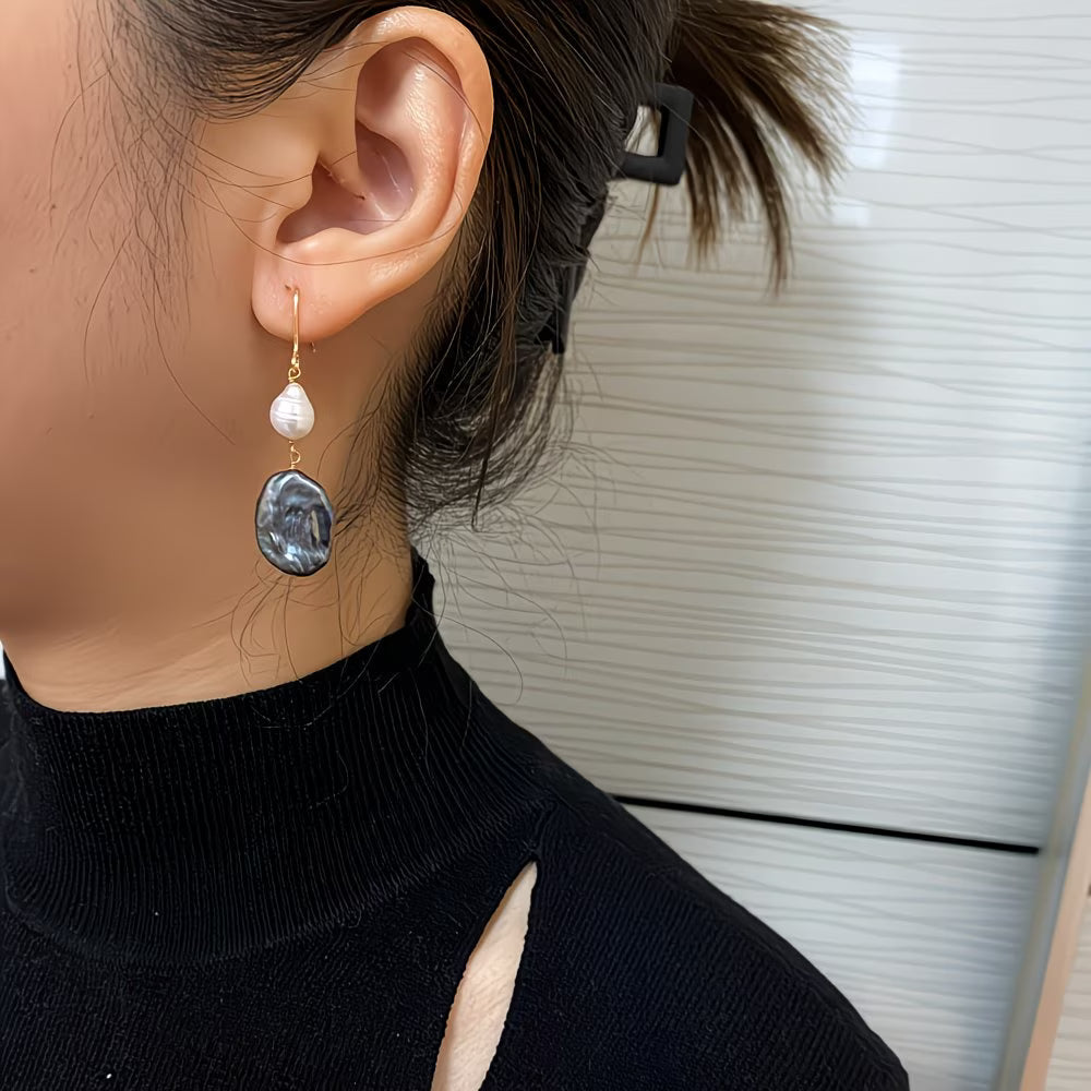 Ottilie | Women's Iridescent Pearl Drop Earrings