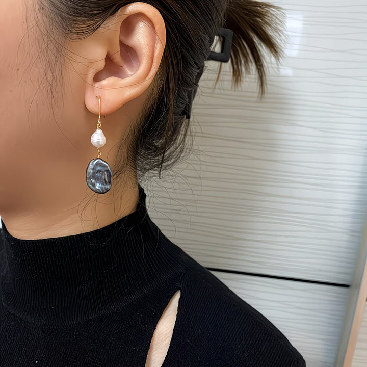 Ottilie | Women's Iridescent Pearl Drop Earrings