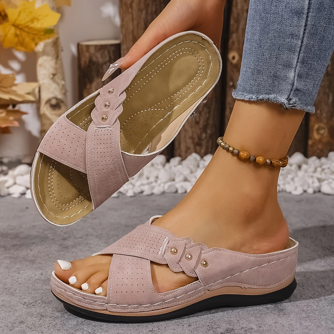 Noelle | Lightweight Wedge Sandals