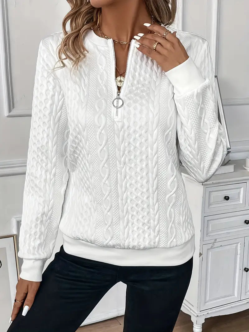 Marlowe | Hooded Zip Sweater