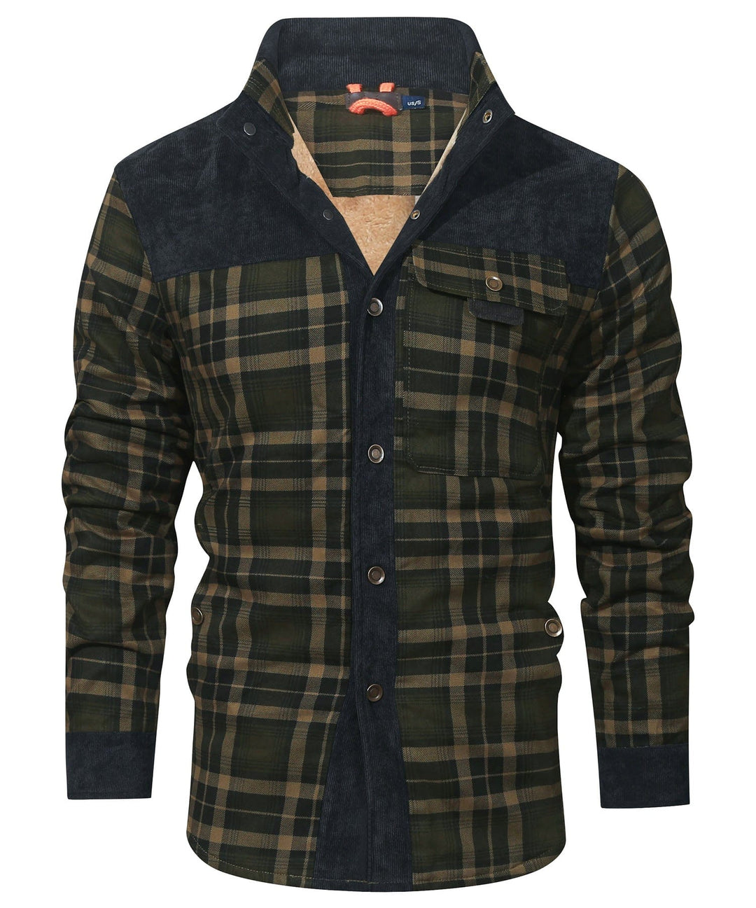Wanderer | Men’s Checked Flannel-Lined Jacket