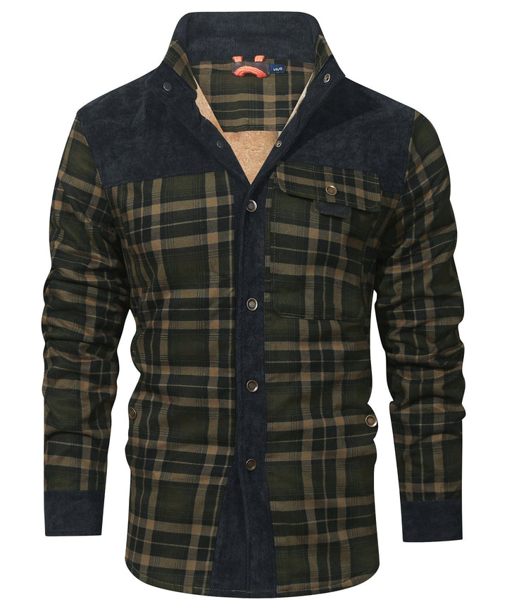 Wanderer | Men’s Checked Flannel-Lined Jacket