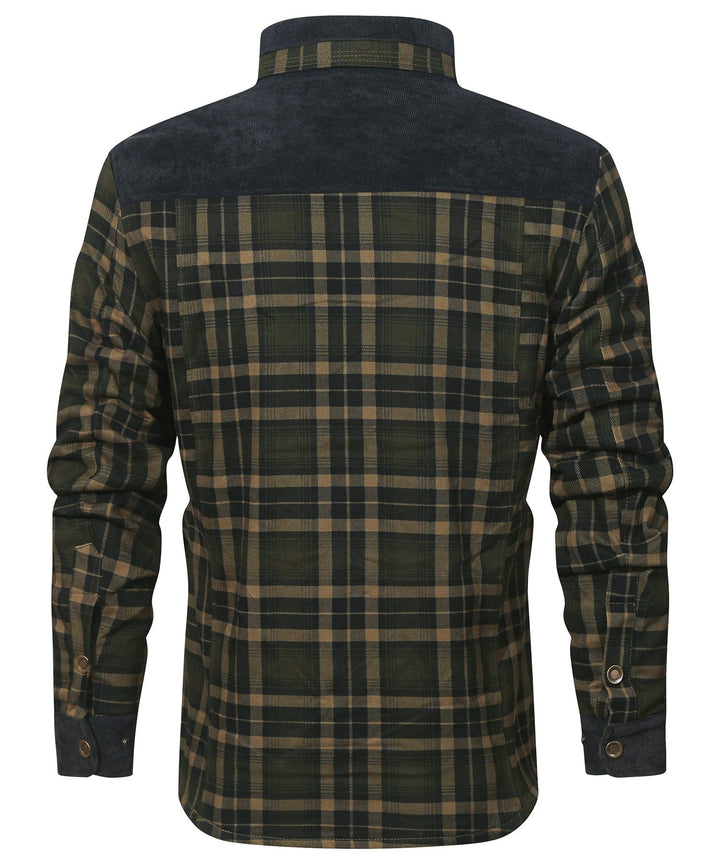 Wanderer | Men’s Checked Flannel-Lined Jacket