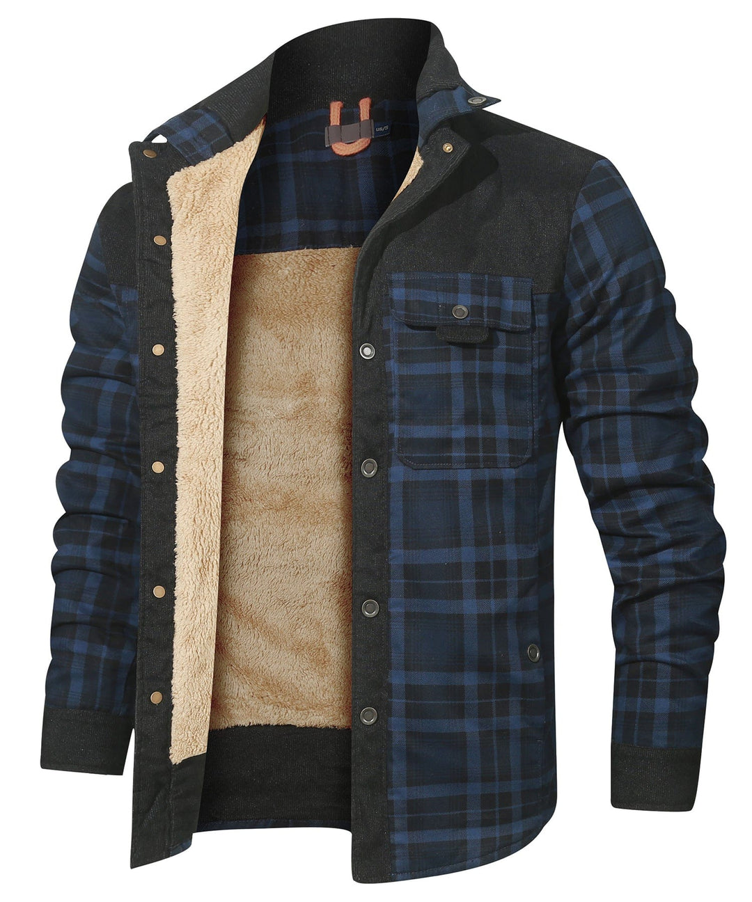Wanderer | Men’s Checked Flannel-Lined Jacket