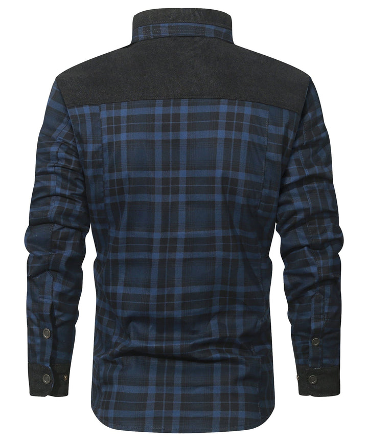 Wanderer | Men’s Checked Flannel-Lined Jacket