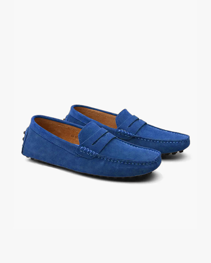 Lorenzo | Men’s Suede-Look Slip-On Loafers
