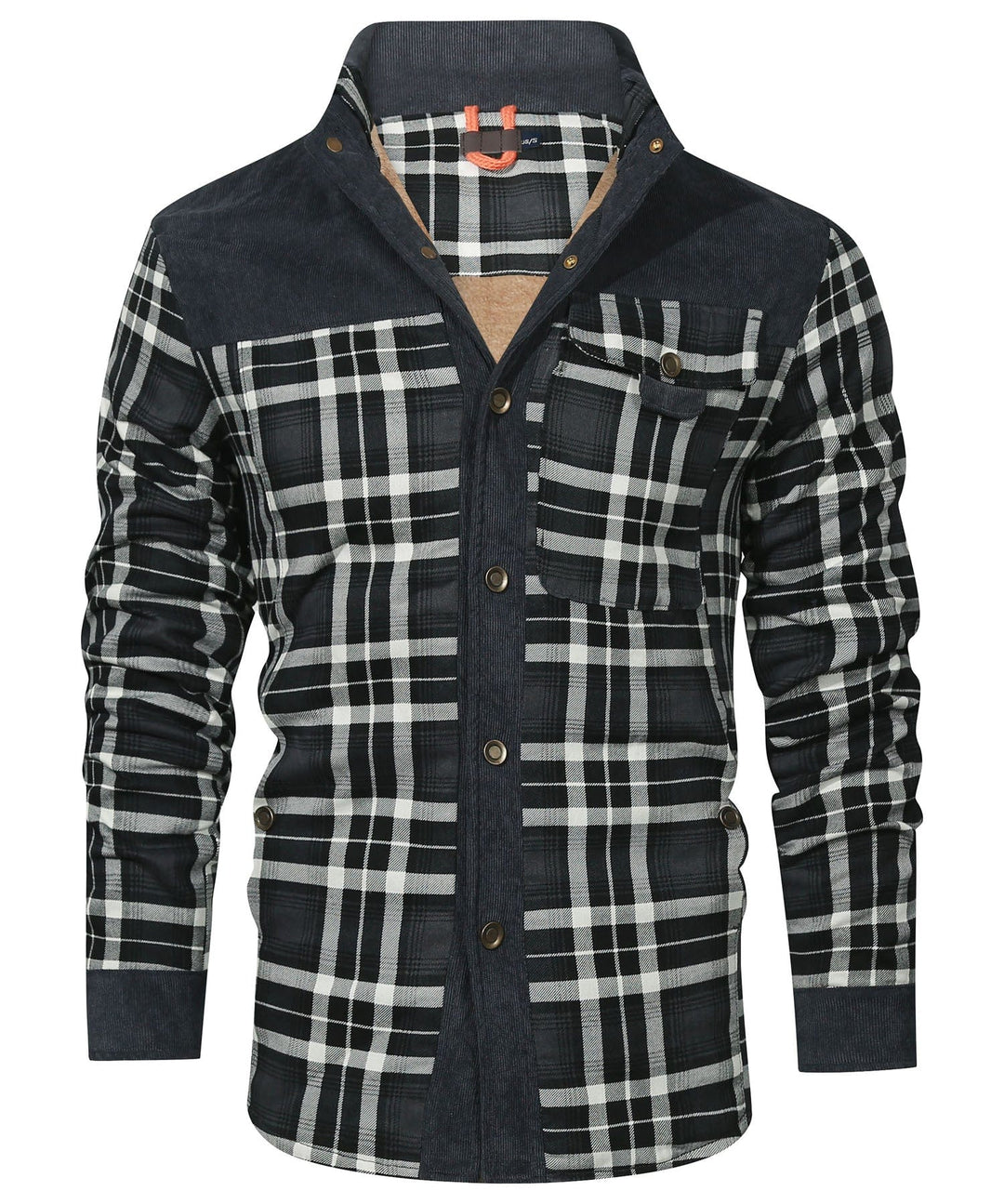 Wanderer | Men’s Checked Flannel-Lined Jacket