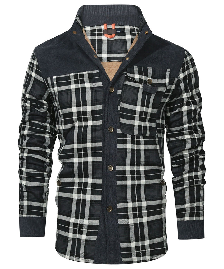 Wanderer | Men’s Checked Flannel-Lined Jacket
