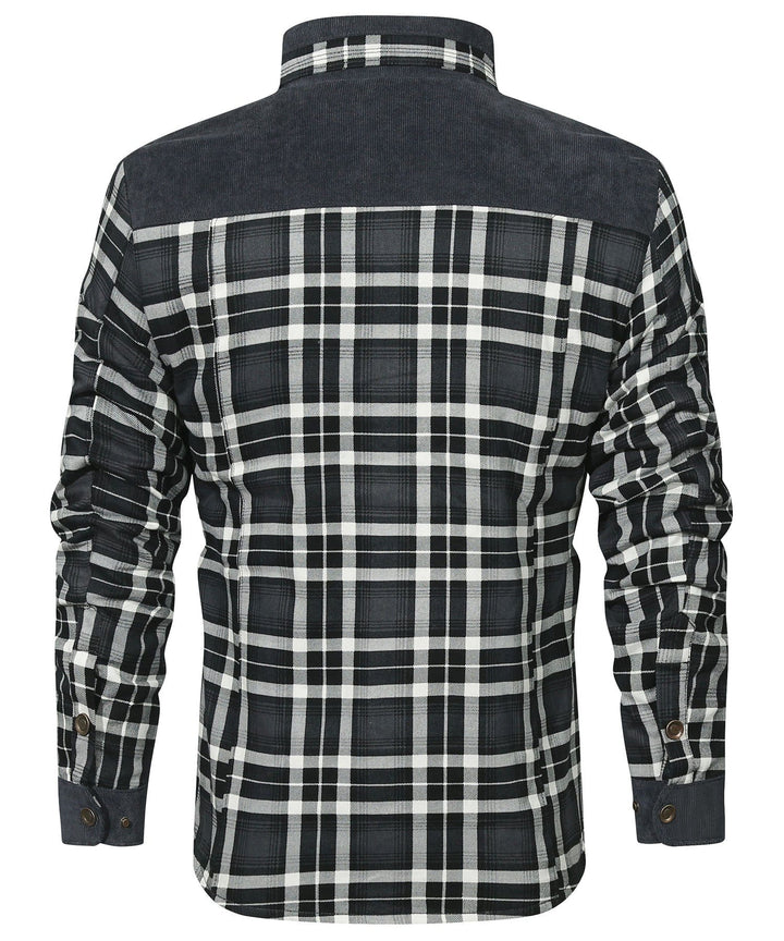 Wanderer | Men’s Checked Flannel-Lined Jacket