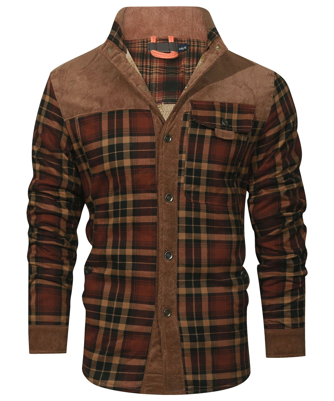 Wanderer | Men’s Checked Flannel-Lined Jacket