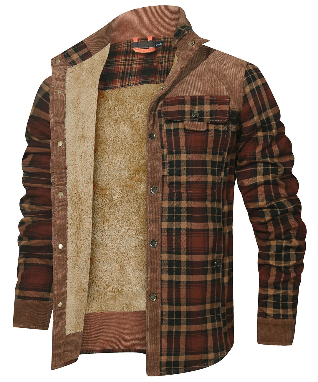 Wanderer | Men’s Checked Flannel-Lined Jacket
